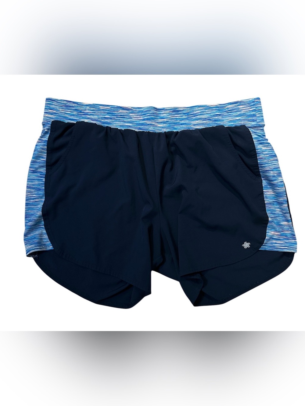 Tek Gear Running Shorts size 1X navy blue